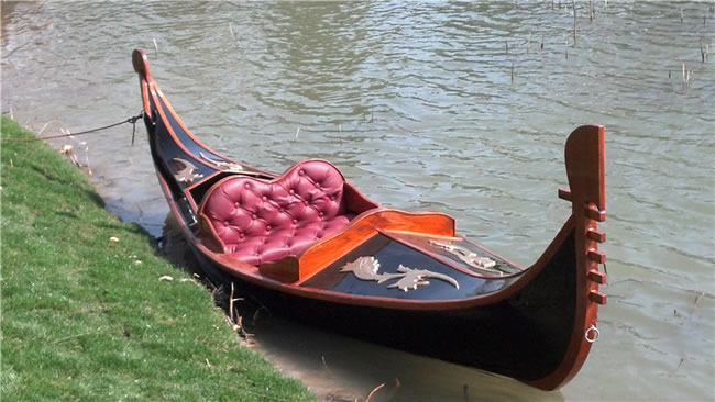 4米豪華貢多拉景觀裝飾船
